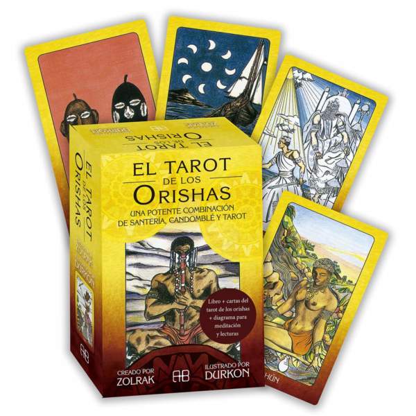 Tarot de los orishas, El (set de libro y cartas) - Editorial Océano
